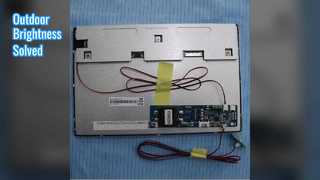 10,1-Zoll-LCD-Panel mit hoher Helligkeit für den Außenbereich