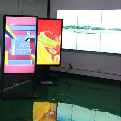 65 Zoll-Fenster LCD-Anzeigen-Hersteller-einseitige Schirm-Speicher-Front