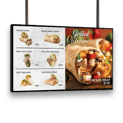 55-Zoll-Anpassung für den Einkaufszentrum Digital Signage Werbeanzeige Menübrett Bildschirm