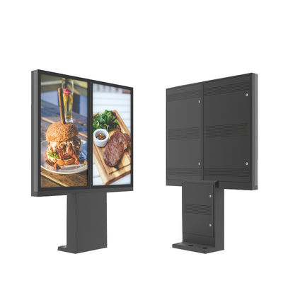 65 Zoll Outdoor Drive durch Menütafeln Werbung Ip56 Wasserdicht vertikal