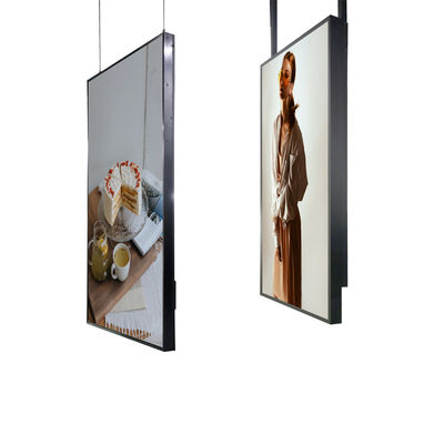 Hochhelligkeit Werbefenster LCD-Display 2500 Nits 55 Zoll Schmale Grenze