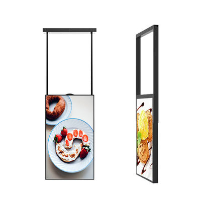 Innenhandelsgeschäftsfenster Doppelseitiges LCD-Display für Werbung