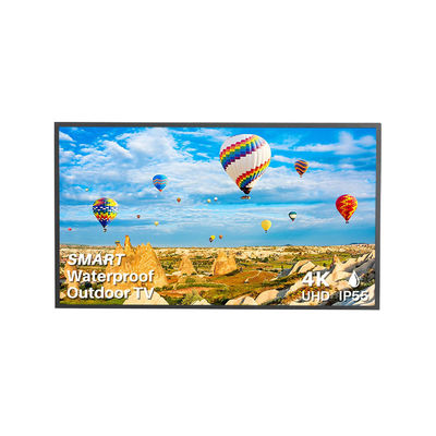 55 Zoll IP66 wasserdicht, Sonnenlicht direkt, hohe Helligkeit, volle Außen TV Wand