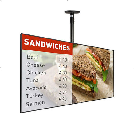 Fengshi 32 Zoll 700nit FHD Ultra-Schmale Indoor-Digital-Menütafeln für Restaurants